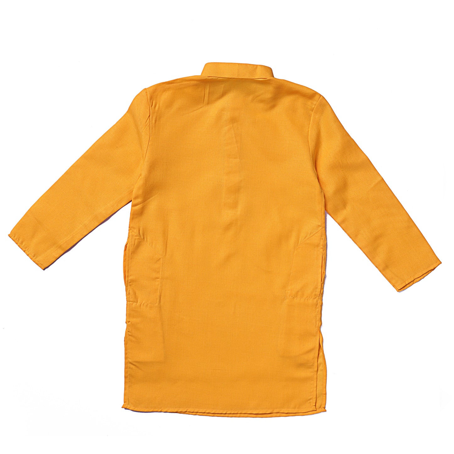 Kids Solid Colour Cotton Kurta Set