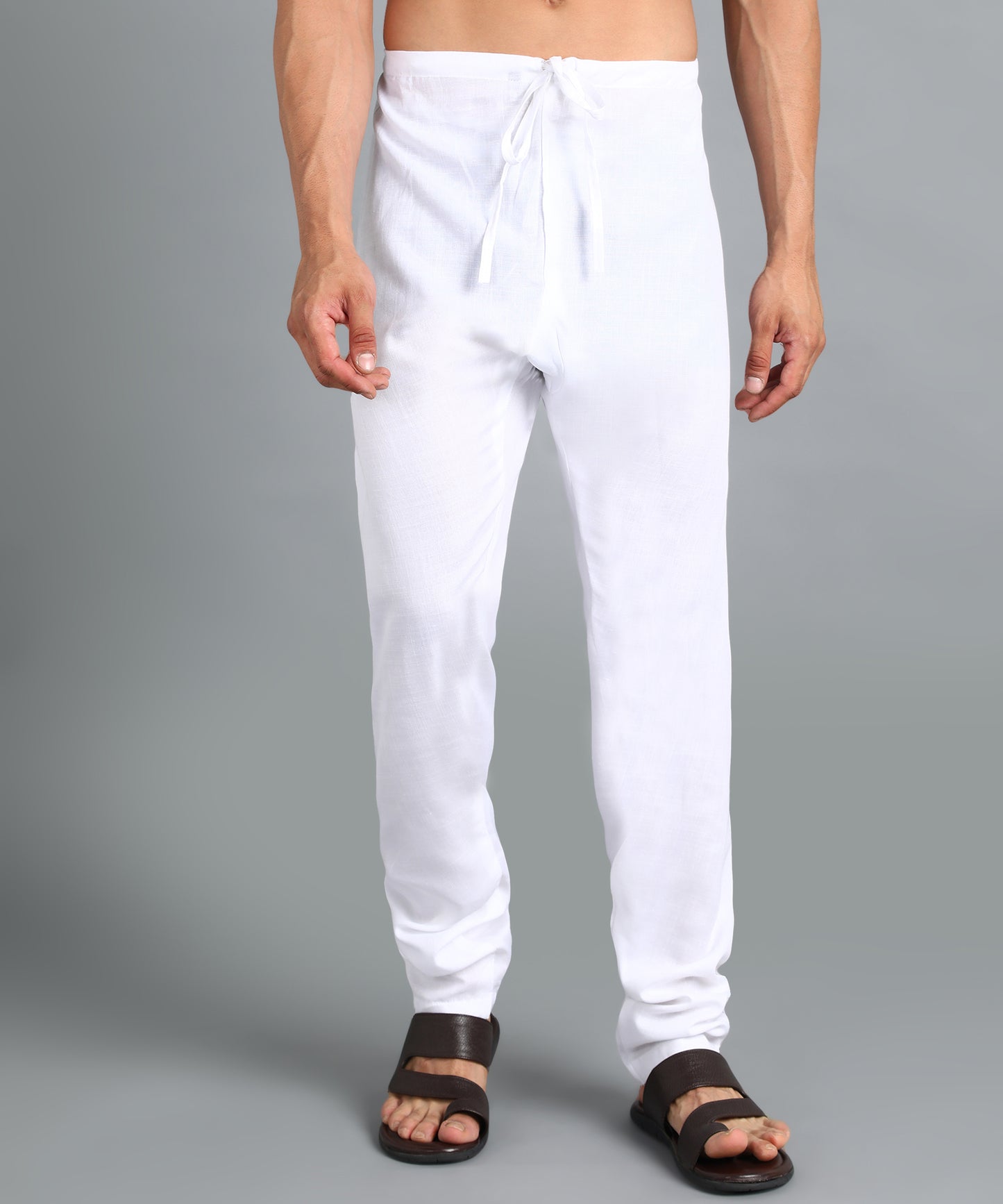 Mens Cotton White Chudidar