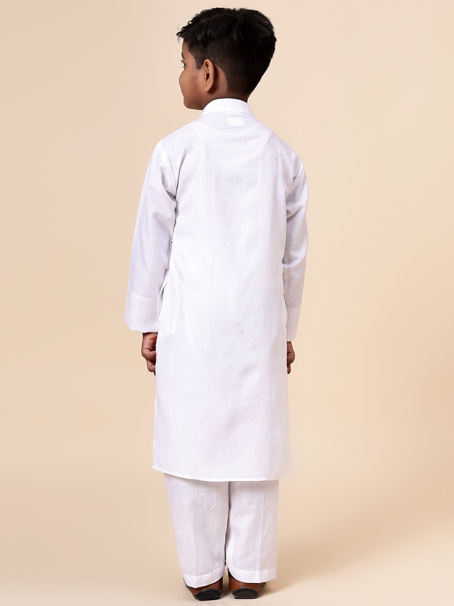 Karnam Junior - Boys Cotton Kurta Set