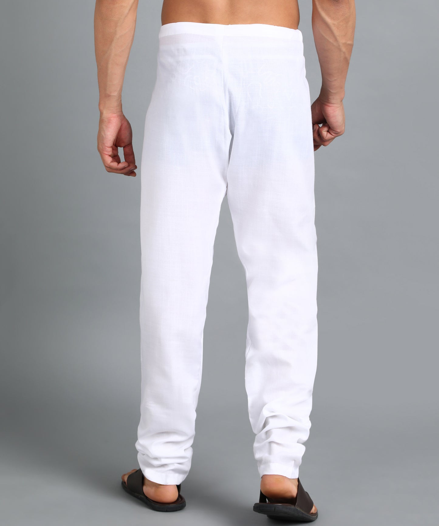 Mens Cotton White Chudidar